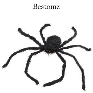 Bestomz Glowing Eyes Halloween Spider NIB